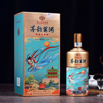 424.茅台集团 茅韵酱酒（精英版）双瓶装,商城价99.90,贵州茅台集团健康产业有限公司 茅韵酱酒（精英版）53度酱香型白酒 500ml2瓶装